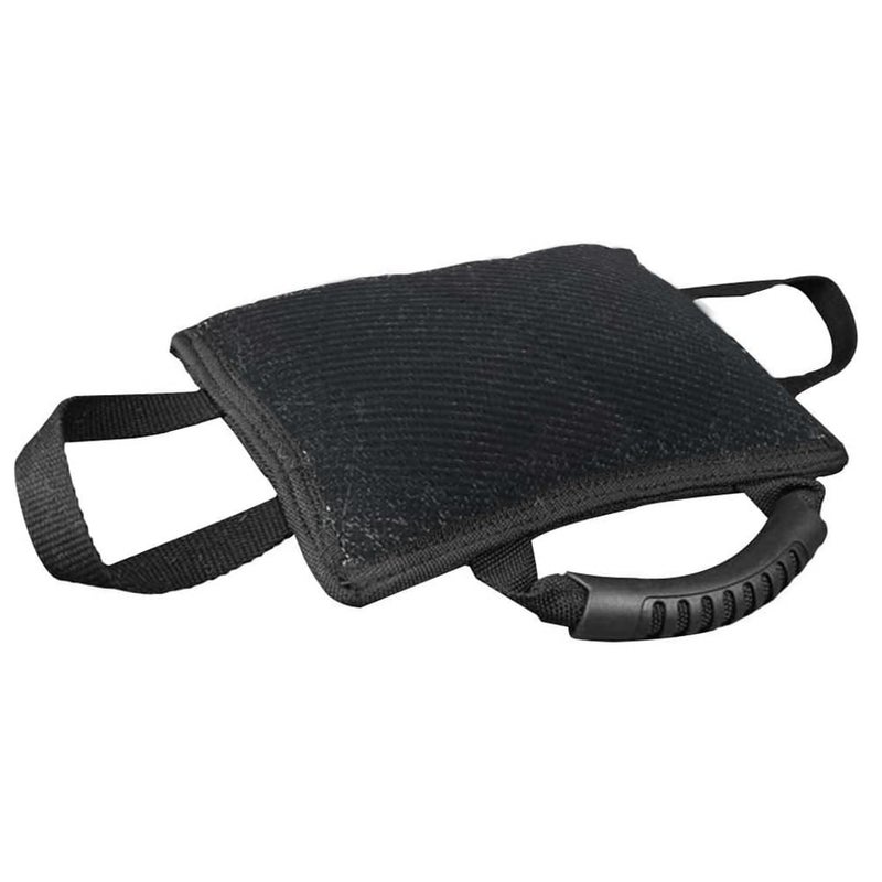 Creation Core Durable Dog Training Bite Tug Toy with 3 Handles Jute Bite Pillow